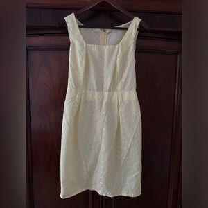 Vintage Yellow Sheath Dress